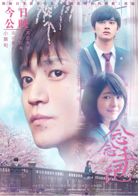 [夸克网盘]电影　剧情 / 爱情《念念手纪》日本（2017）主演: 滨边美波 / 北村匠海 / 北川景子 / 小栗旬 / 大友花恋 　豆瓣6.6